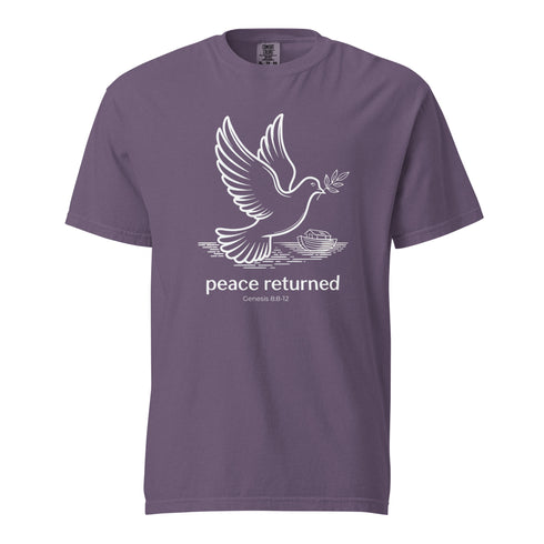 Peace Returned Christian Bible Verse T-Shirt